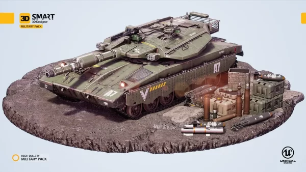 AAA级品质以色列梅卡瓦主战坦克模型包