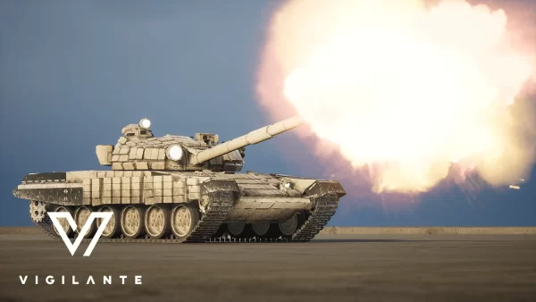 超高品质俄式T-72主站坦克3d模型