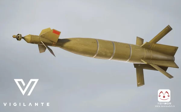 AAA级品质炸弹GBU-10模型包