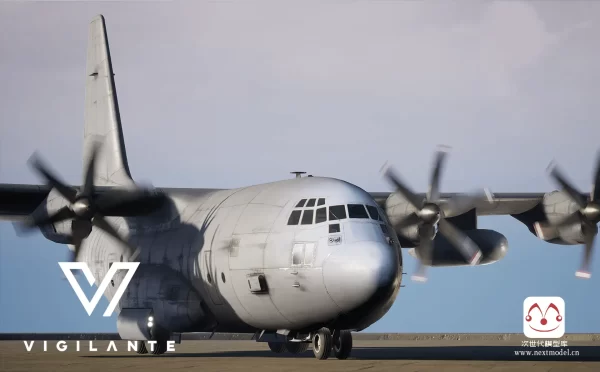 AAA级品质C-130J 运输机模型包