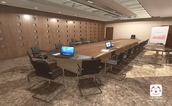 公司办公室会议室场景模型