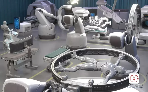 AAA级品质未来科幻医疗设备模型合集
