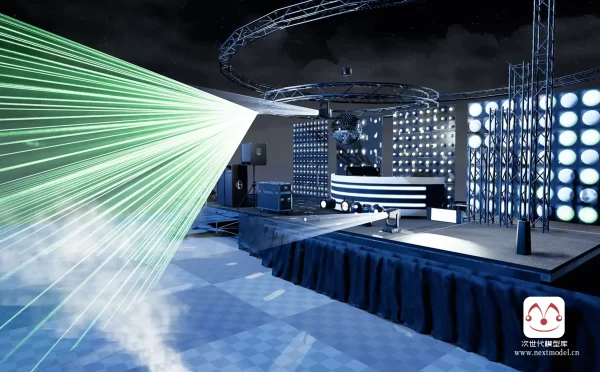 舞台设备模型集