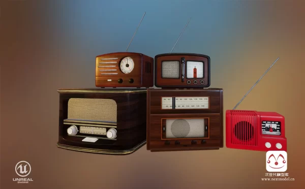 复古收音机模型
