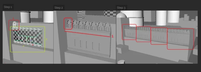 库鲁山谷失落神庙项目中的建模纹理贴图创作教程-次世代模型库