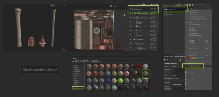 库鲁山谷失落神庙项目中的建模纹理贴图创作教程-次世代模型库