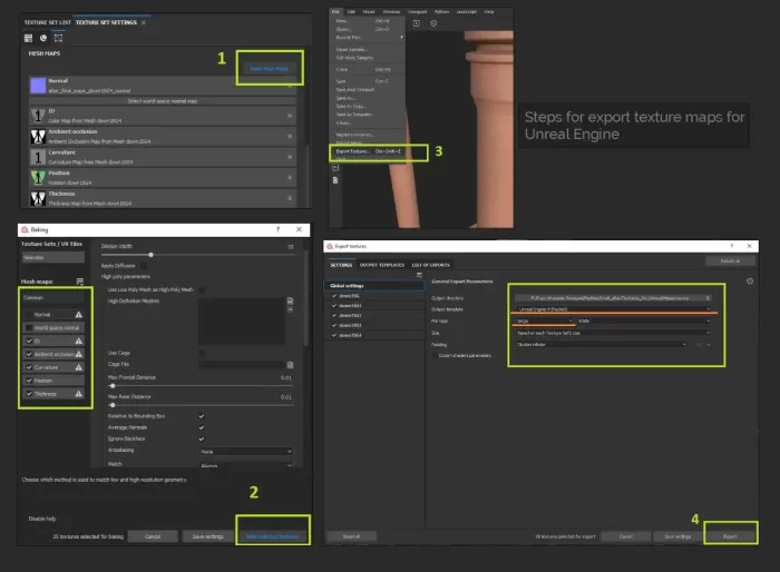 库鲁山谷失落神庙项目中的建模纹理贴图创作教程-次世代模型库