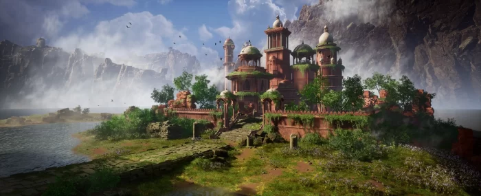 库鲁山谷失落神庙项目中的建模纹理贴图创作教程-次世代模型库