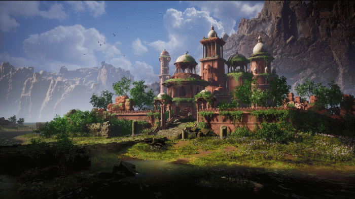 库鲁山谷失落神庙项目中的建模纹理贴图创作教程-次世代模型库