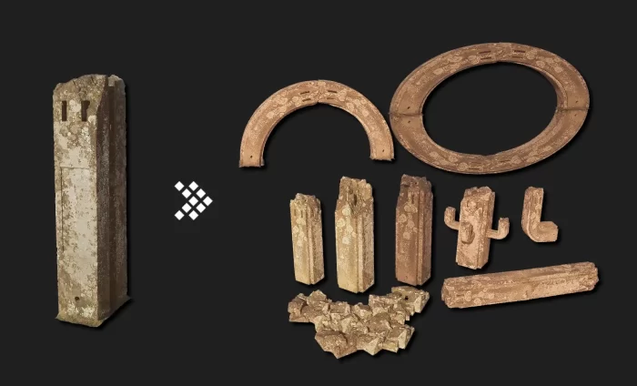 揭秘如何使用UE5创作中国风沙漠建筑奇景-次世代模型库