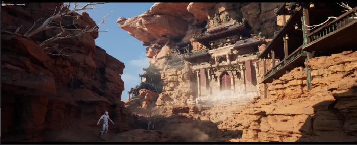 揭秘如何使用UE5创作中国风沙漠建筑奇景-次世代模型库