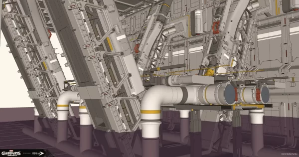 《银河护卫队》中未公开艺术插图欣赏