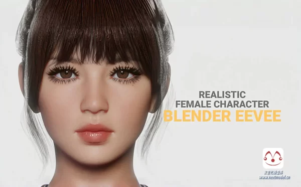 现代亚洲女性角色JOY-3D模型