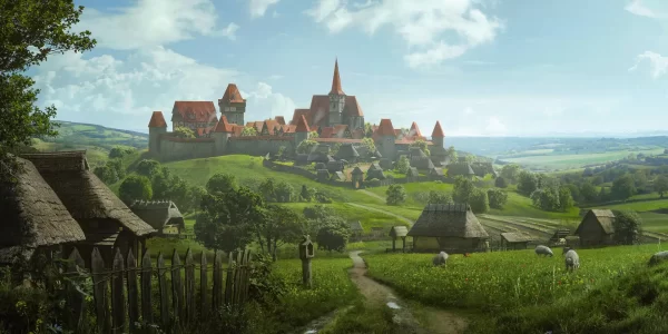 重塑中世纪之美：《Manor Lords》艺术图背后的故事与技术！