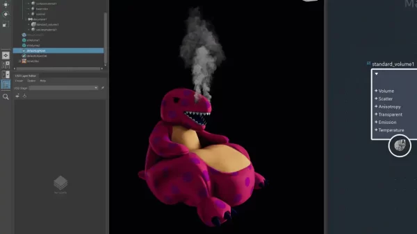 Maya 2025.1更新发布！云端处理让复杂模型重拓扑变得轻而易举