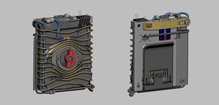 【作品欣赏】Blender与ZBrush打造的独特风格3D概念设计-次世代模型库