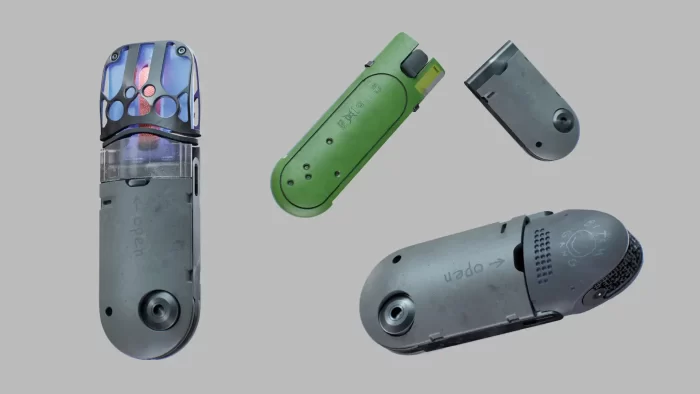 【作品欣赏】Blender与ZBrush打造的独特风格3D概念设计-次世代模型库