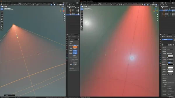 Blender 4.2 Beta：Eevee体积光效升级，体积光告别闪烁