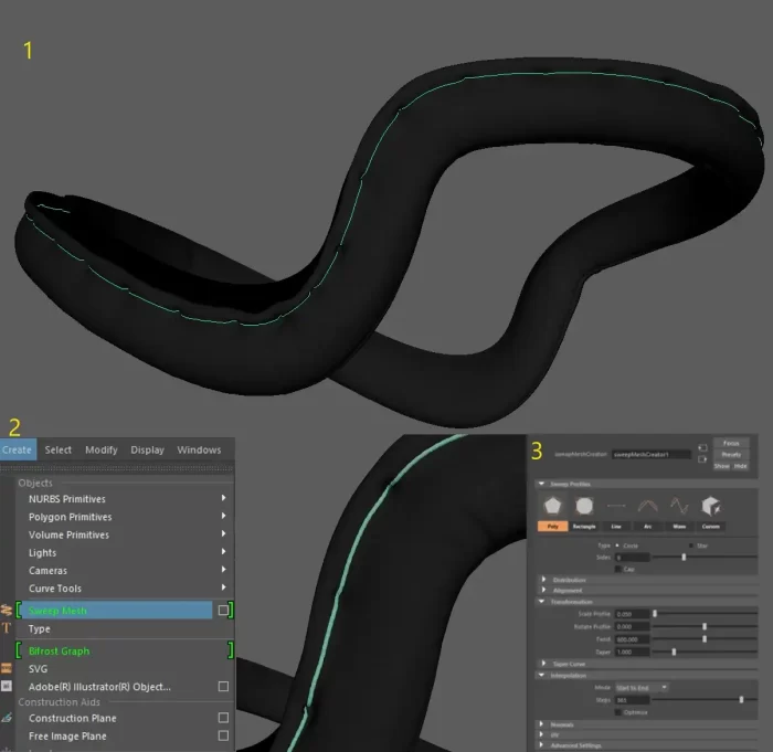 利用ZBrush、Maya和XGen重生《归来奥特曼》中百合子形象-次世代模型库