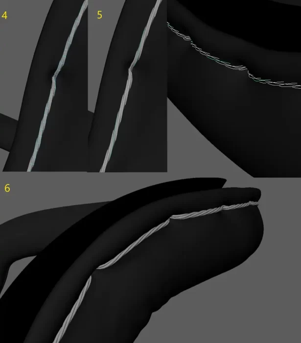 利用ZBrush、Maya和XGen重生《归来奥特曼》中百合子形象-次世代模型库