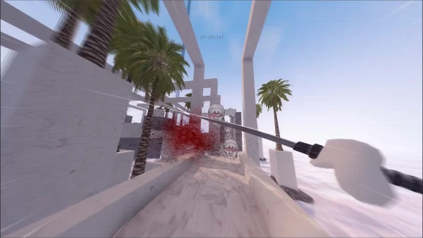 《残酷武士刀》第一人称跑酷风格武士刀砍杀战斗游戏