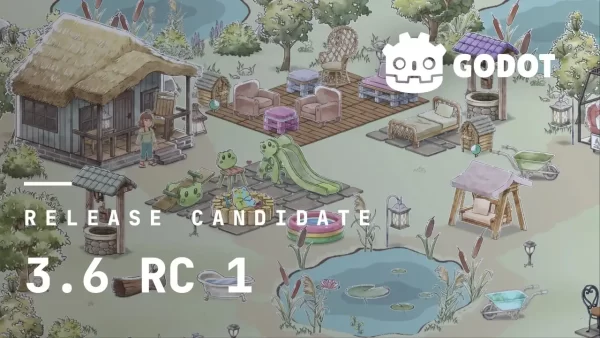 Godot 3.6候选发布版现已面世!改进2D物理插值、层级剔除功能