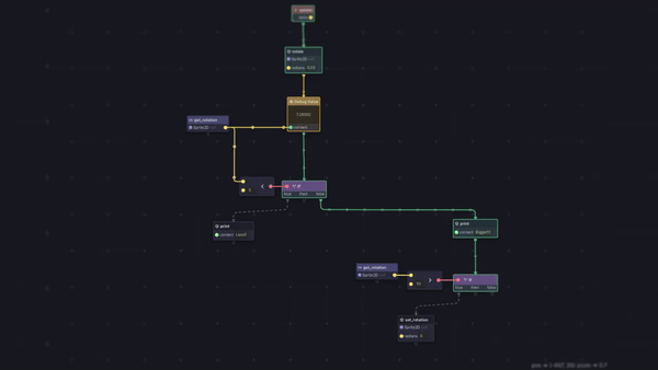 Godot开源可视化脚本工具Hengo