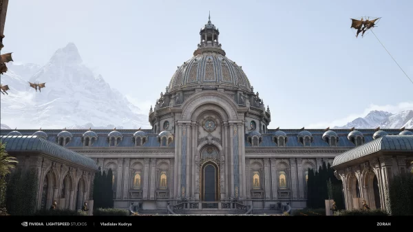 艺术展示：NVIDIA Zorah 技术演示的艺术与技术世界