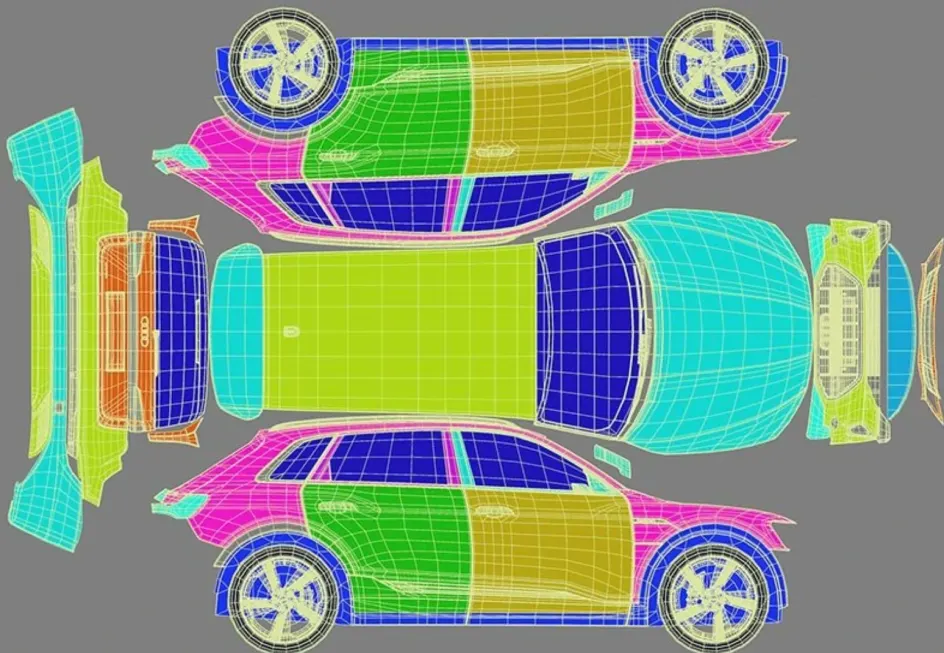 如何进行汽车的3D建模？-次世代模型库