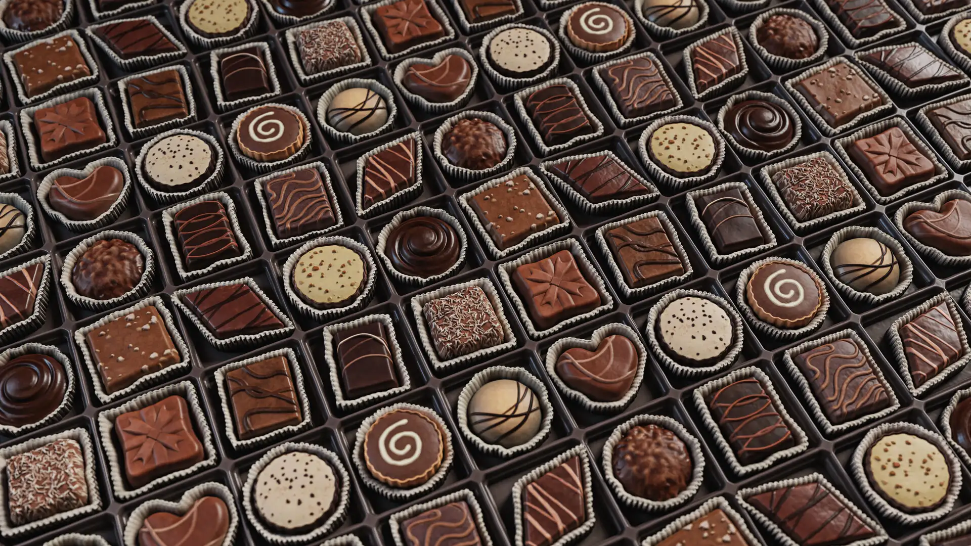 Substance 3D Designer 超现实巧克力糖果材质-次世代模型库