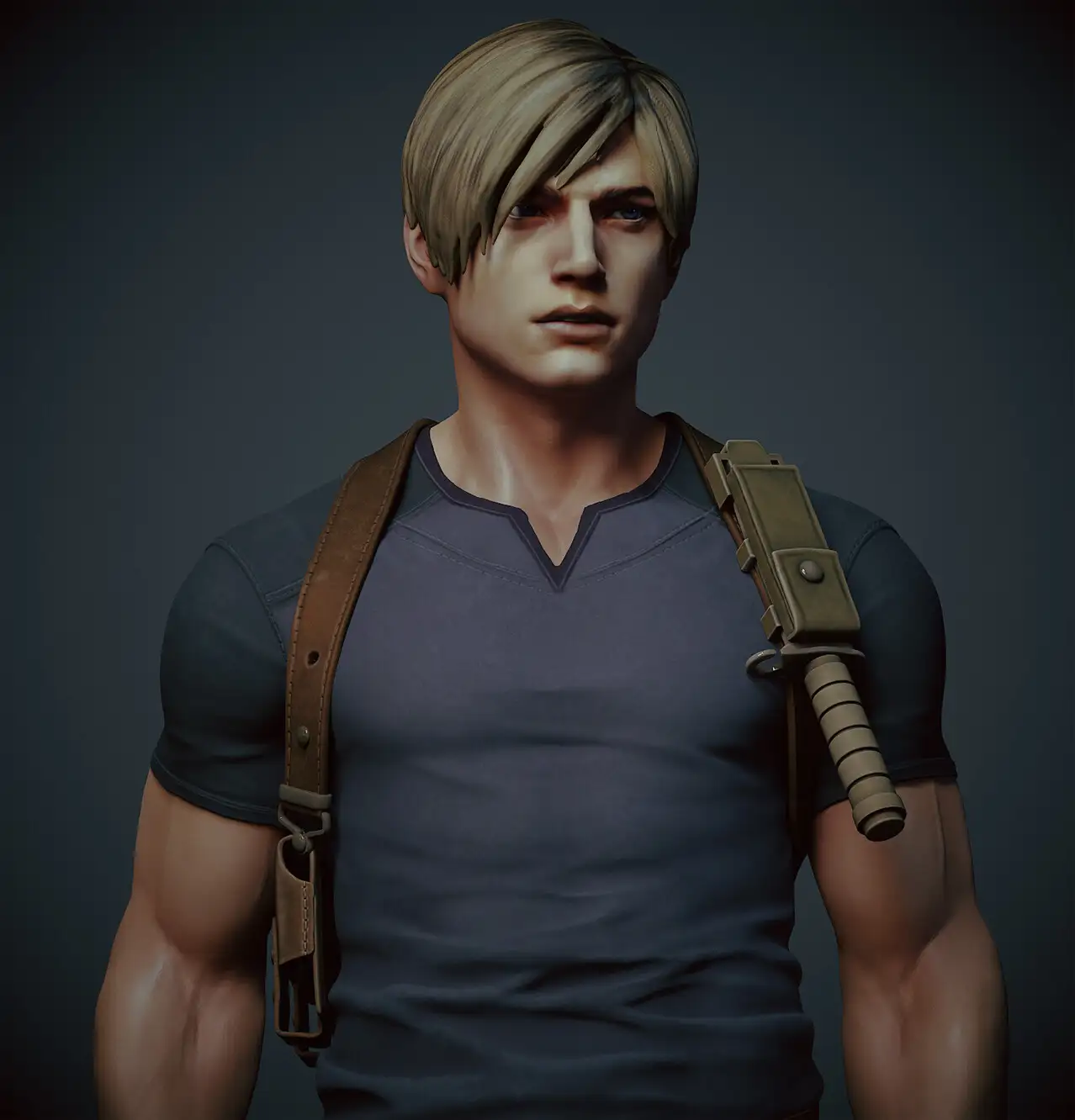 《生化危机》角色Leon S. Kennedy 3D 《生化危机》角色Leon S. Kennedy 3D