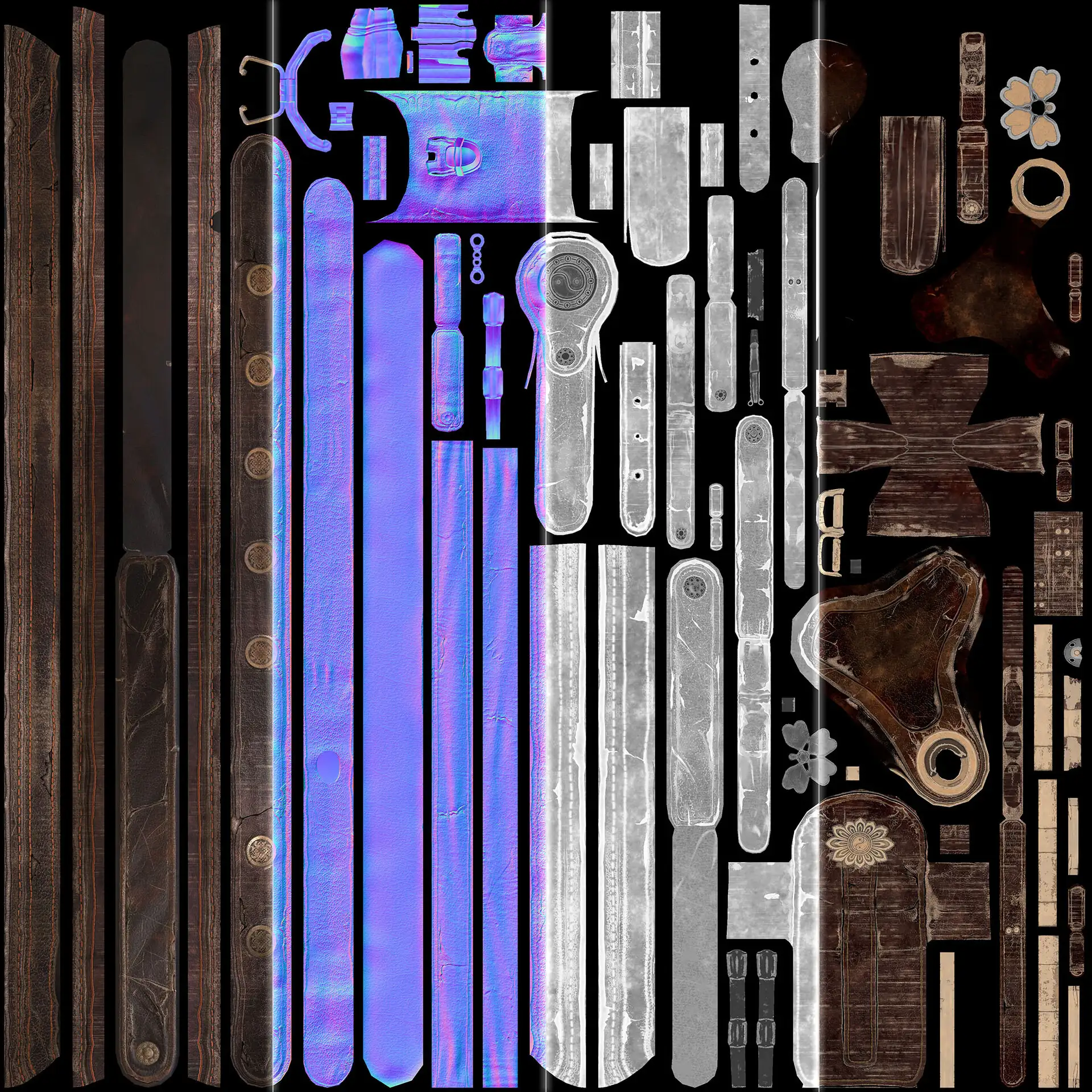 【国风惊艳】3D艺术家还原传奇女将穆桂英，细节美哭！-次世代模型库