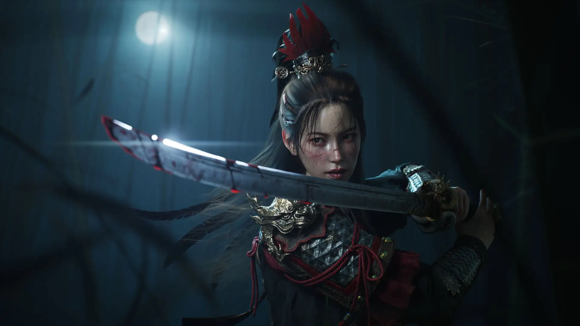 【国风惊艳】3D艺术家还原传奇女将穆桂英，细节美哭！-次世代模型库