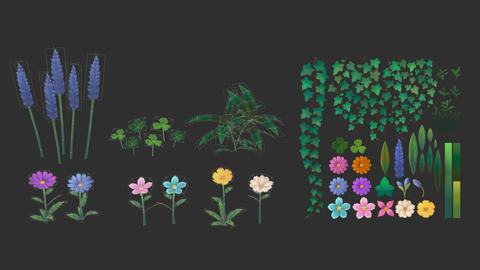 迪士尼童话画风！快来看看艺术家使用ZBrush与虚幻5打造的风格化场景-次世代模型库