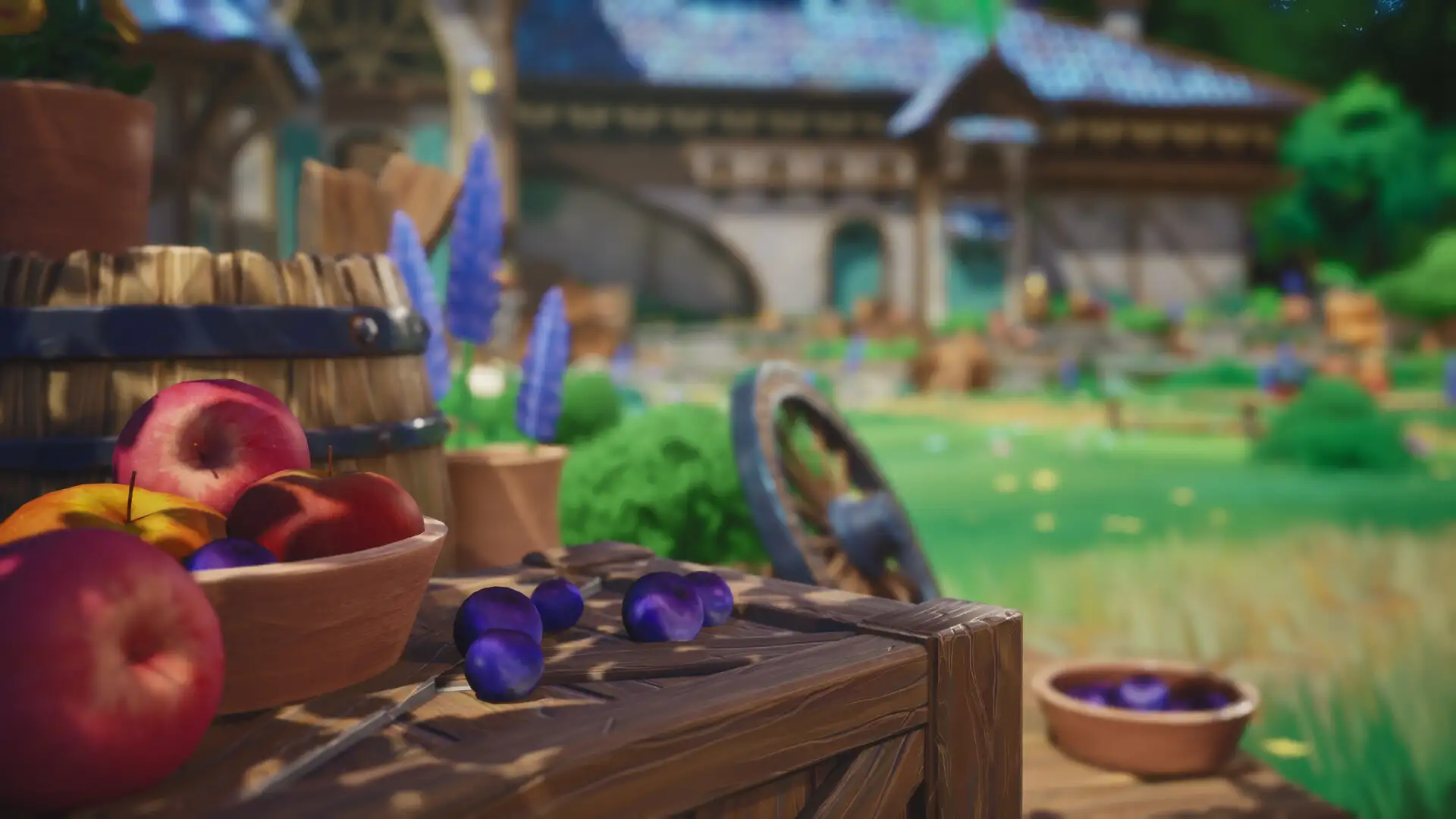 迪士尼童话画风！快来看看艺术家使用ZBrush与虚幻5打造的风格化场景-次世代模型库