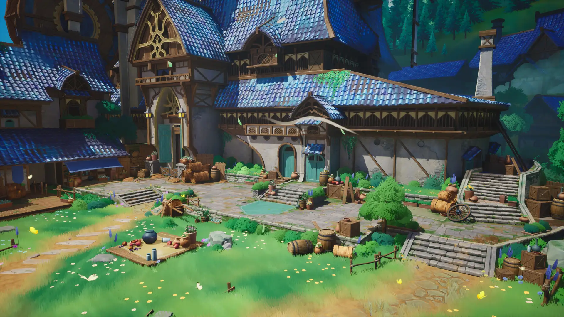 迪士尼童话画风！快来看看艺术家使用ZBrush与虚幻5打造的风格化场景-次世代模型库