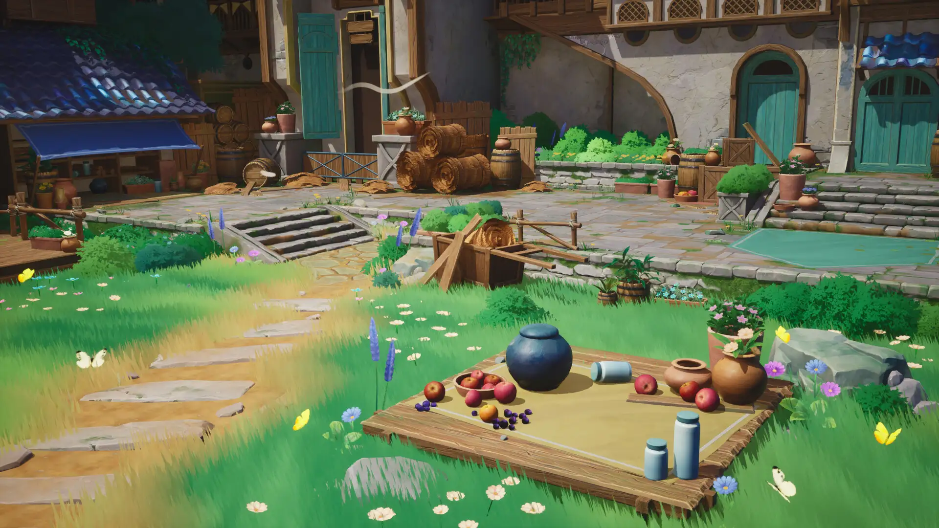 迪士尼童话画风！快来看看艺术家使用ZBrush与虚幻5打造的风格化场景-次世代模型库