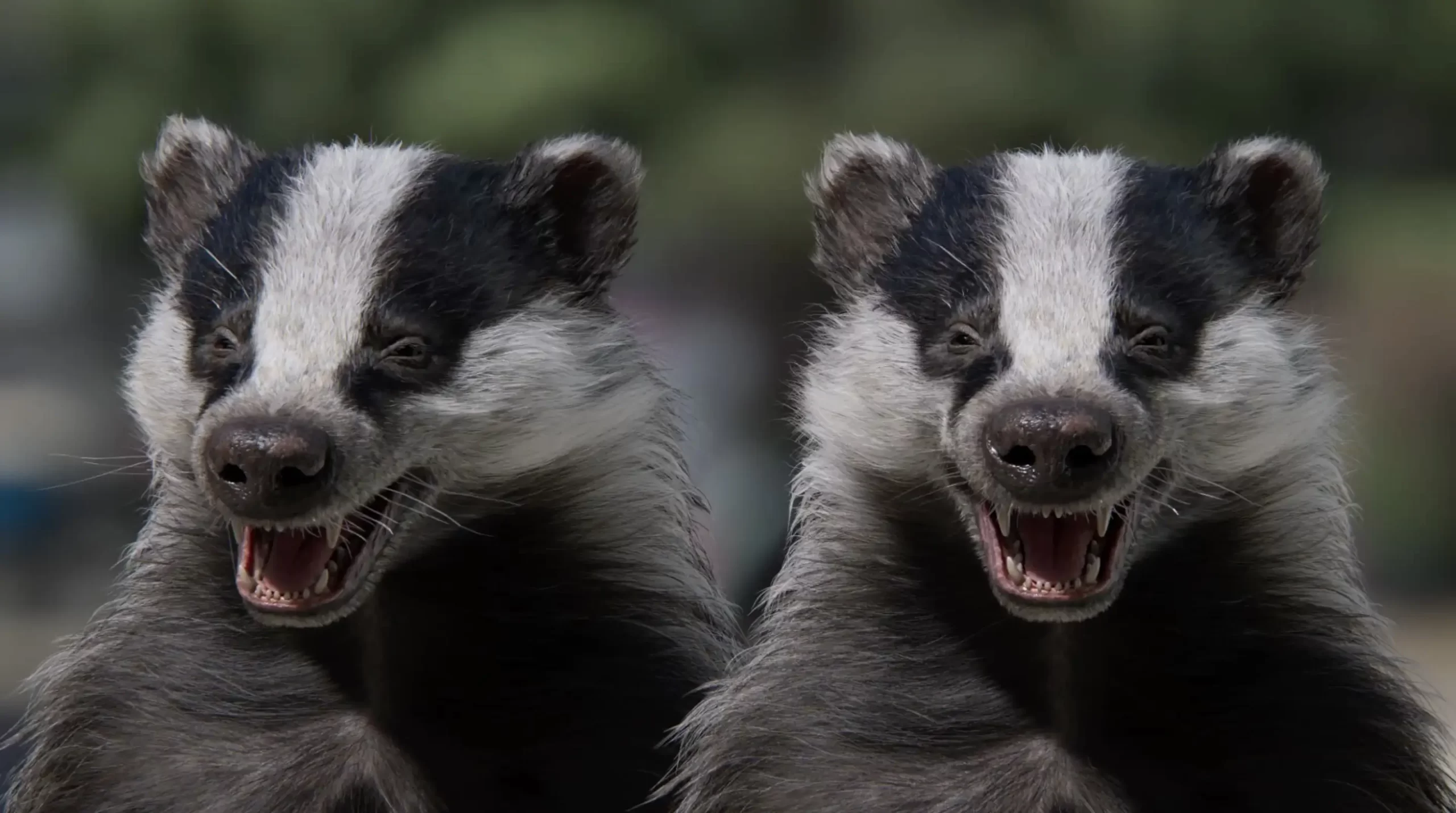 超写实獾3d模型