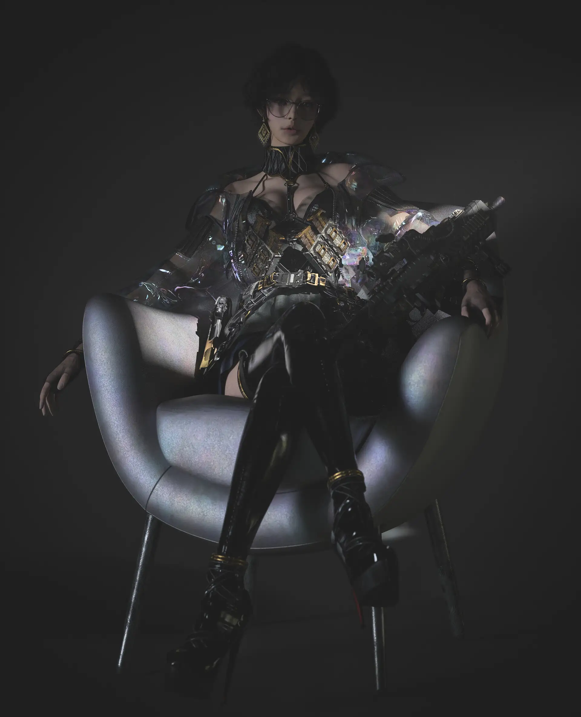 《Gangster Girl》3D角色