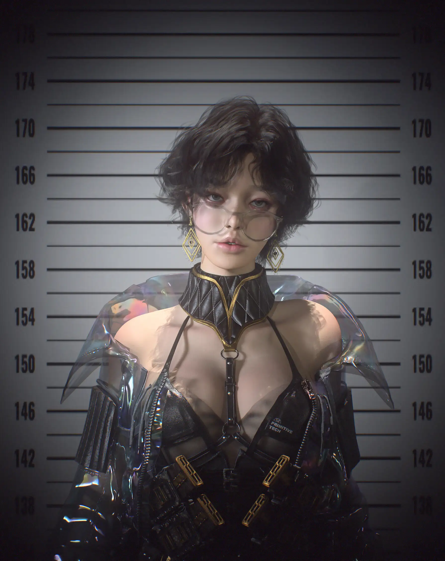 《Gangster Girl》3D角色