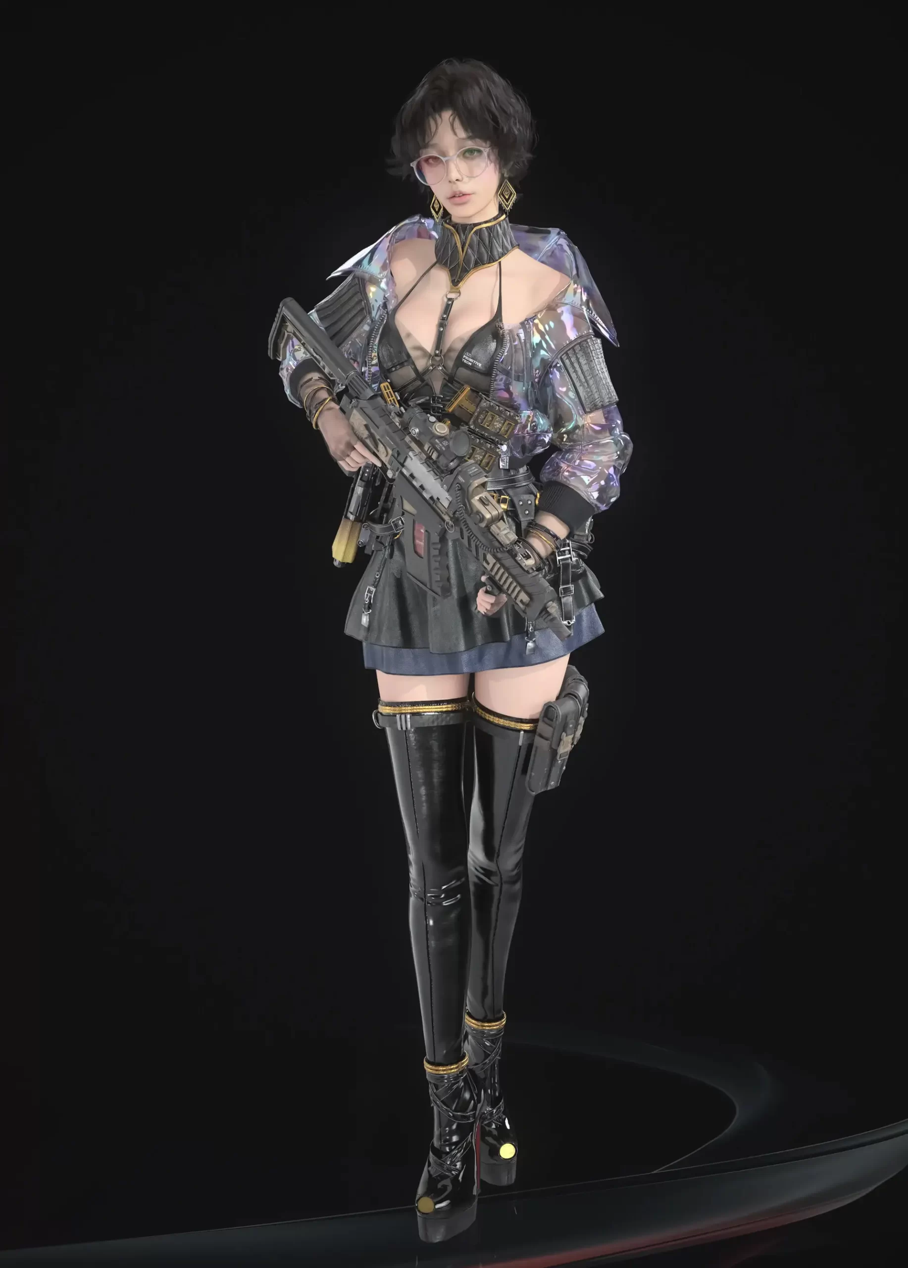 《Gangster Girl》3D角色