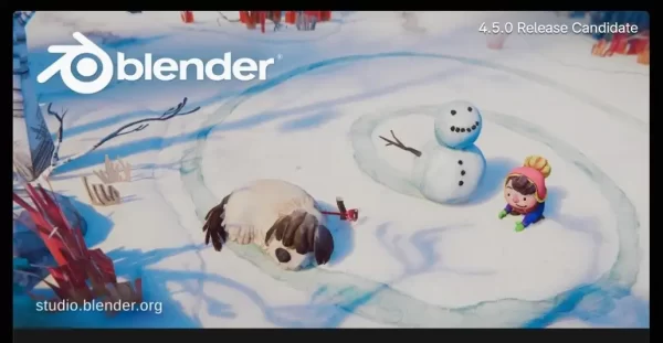 Blender 4.5 LTS 正式发布：全新功能、改进与亮点一览