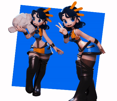 这个风格化3D角色堪称Blender官方吉祥物