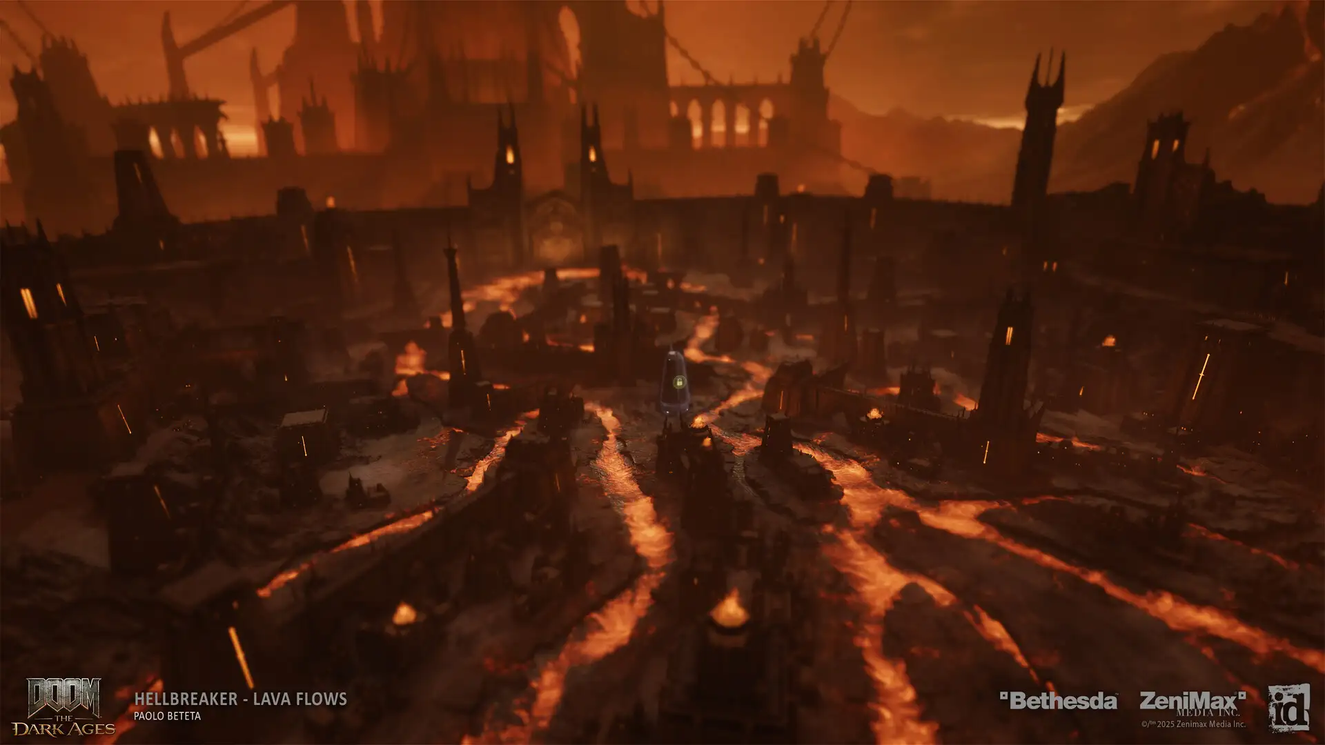 ​《毁灭战士：黑暗时代》：开发者亲手打造的艺术概念图​​，揭秘中世纪废土美学​​-次世代模型库