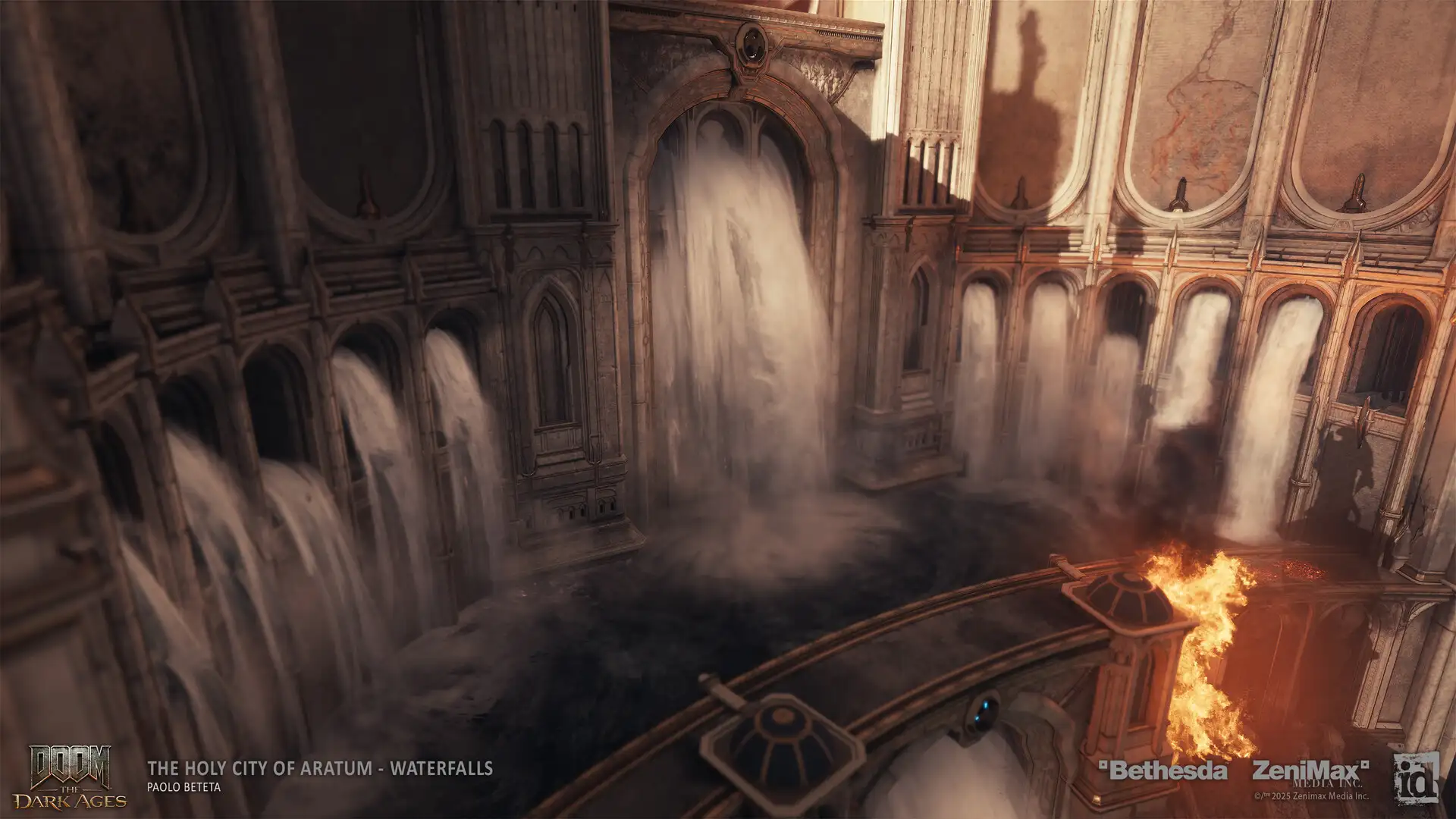 ​《毁灭战士：黑暗时代》：开发者亲手打造的艺术概念图​​，揭秘中世纪废土美学​​-次世代模型库