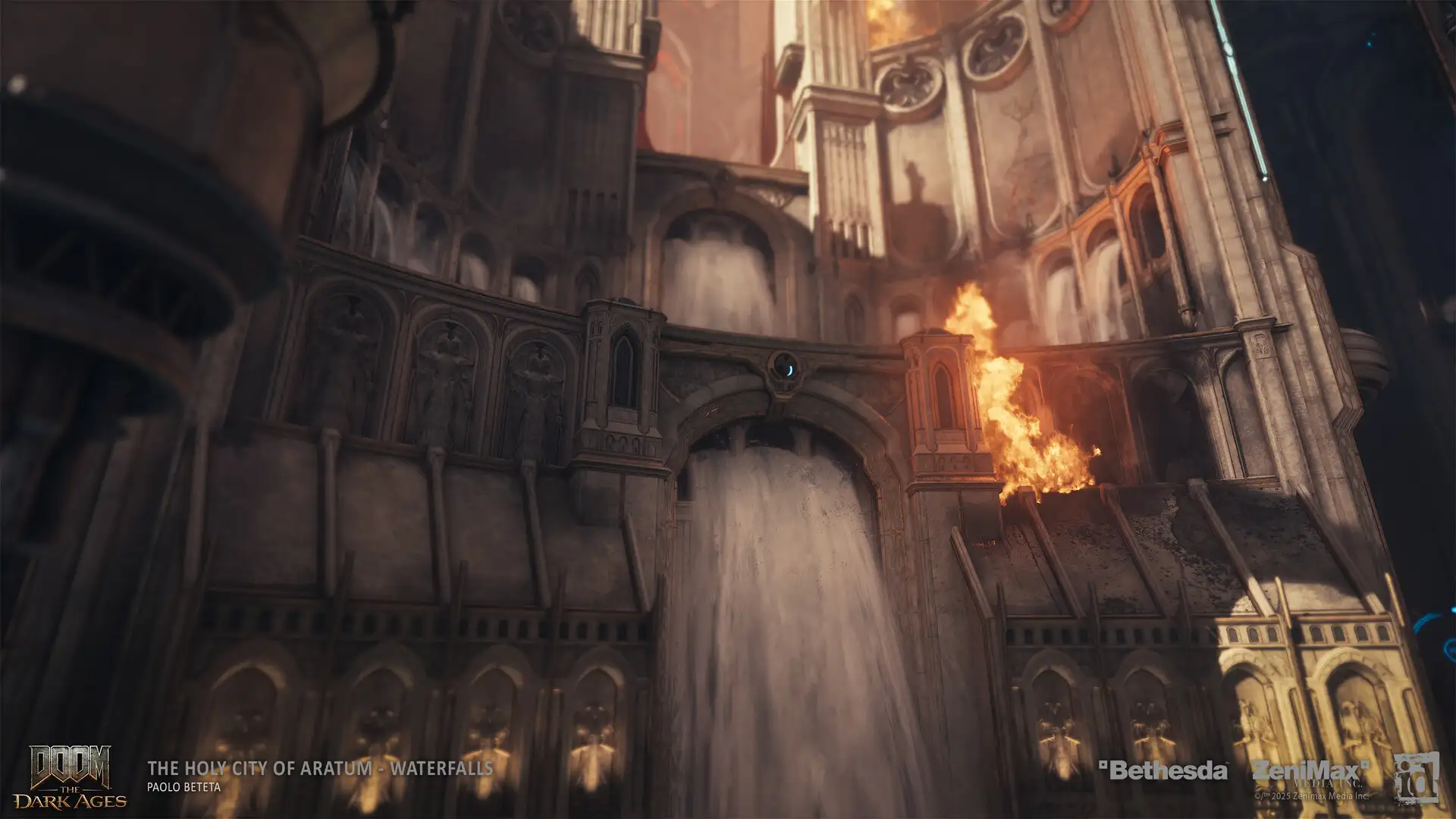 ​《毁灭战士：黑暗时代》：开发者亲手打造的艺术概念图​​，揭秘中世纪废土美学​​-次世代模型库