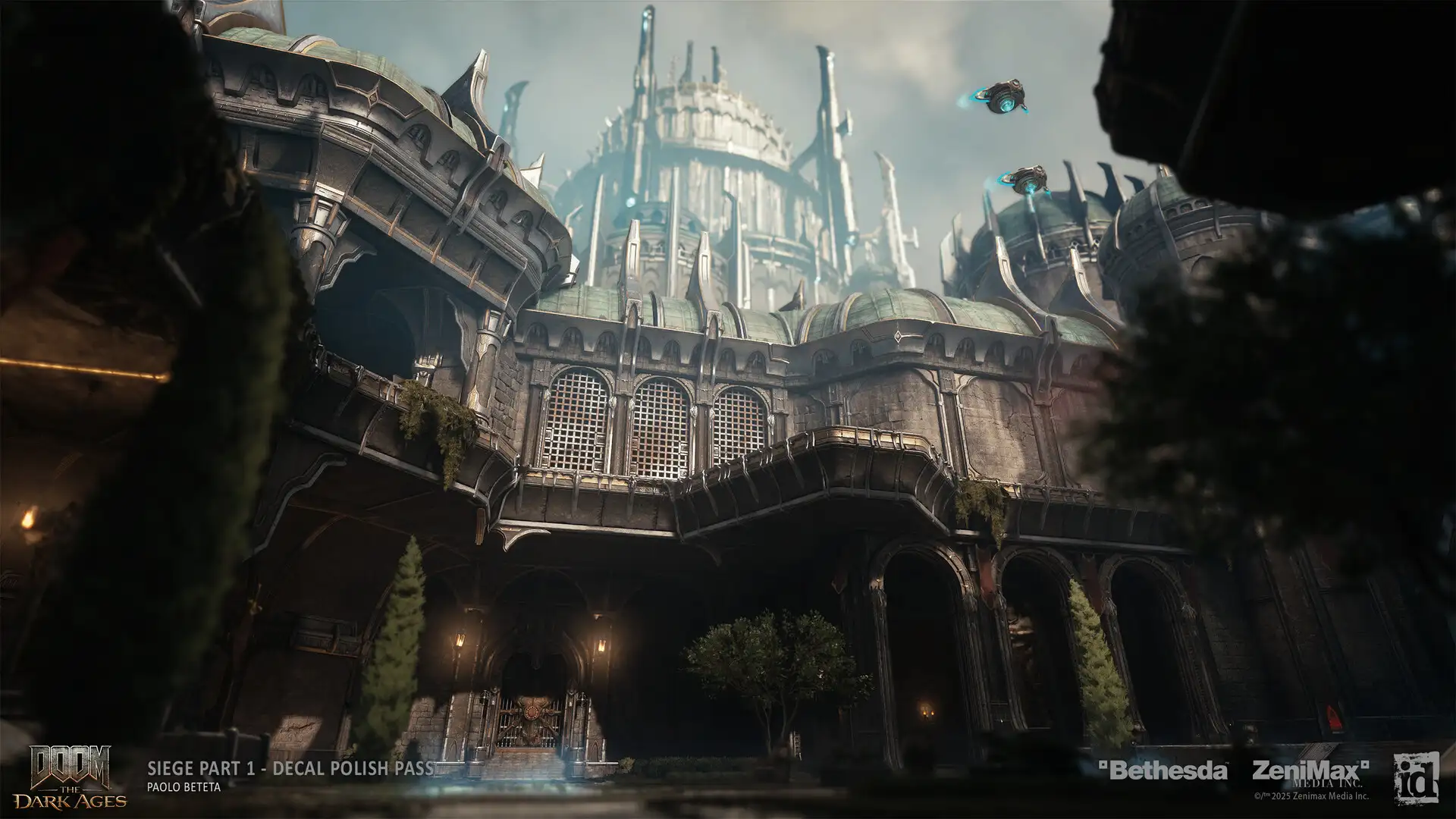 ​《毁灭战士：黑暗时代》：开发者亲手打造的艺术概念图​​，揭秘中世纪废土美学​​-次世代模型库