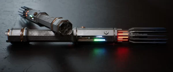 Substance 3D+UE5科幻光剑全流程：从建模到电影级渲染