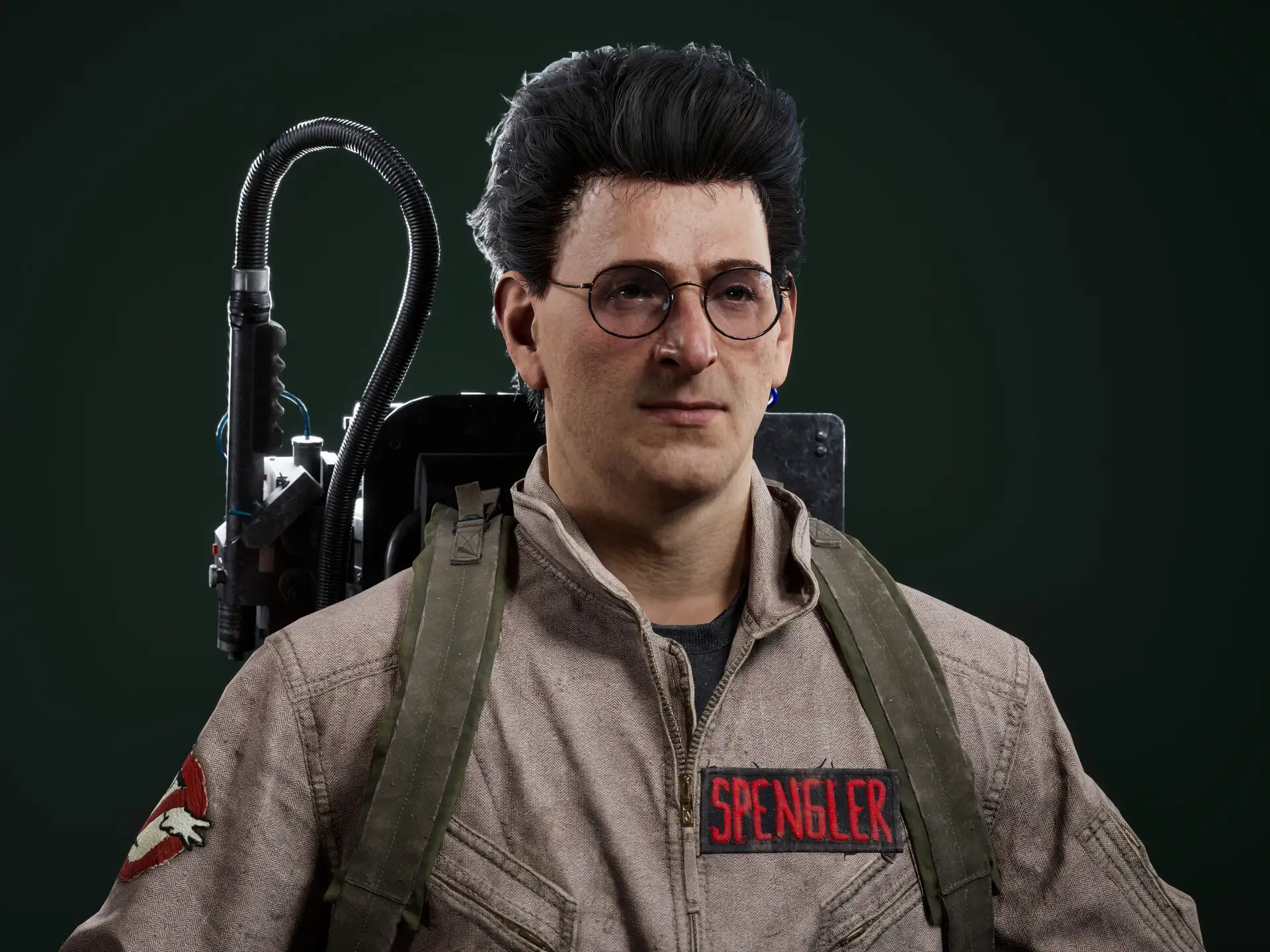 《捉鬼敢死队》主角以3D形式重现，使用ZBrush和UE 5.6制作-次世代模型库