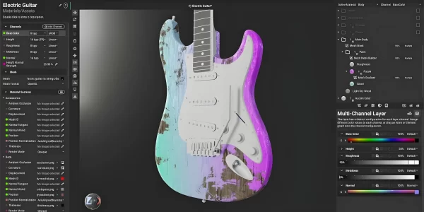 InstaMAT 2025正式发布：游戏与影视制作的全新纹理绘制工具